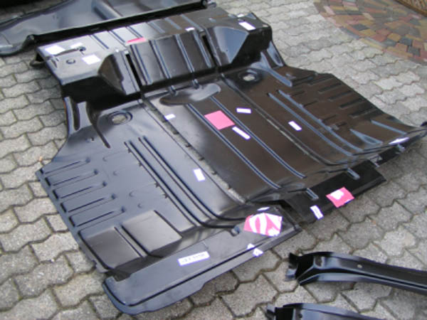 New floor trunk sheet metal