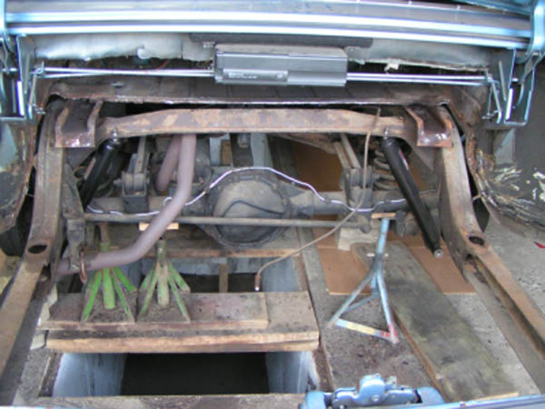 trunk floor cut off...wow....