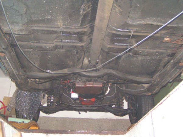 under car before cut out